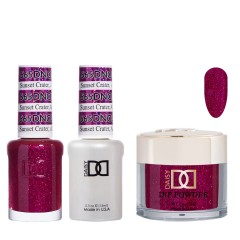 DND Dip Gel Polish Set #565 Sunset Crater, AZ, 3pc Bundle Trio
