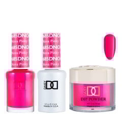 DND Dip Gel Polish Set #685 Nova Pinky, 3pc Bundle Trio
