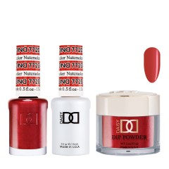 DND Dip Gel Polish Set #772 Nutcracker, 3pc Bundle Trio