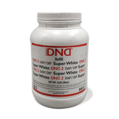 DND Super White #2 Dip Powder, 5lbs Value Size