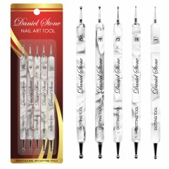 Daniel Stone 5-Piece Dotting Tool Set White