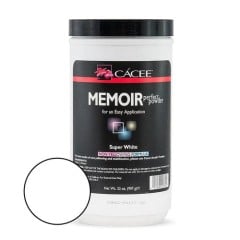 Cacee Memoir Gel Polimer Powder Super White 32oz