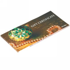 Gift Certificate Design 11 Blank