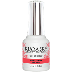 KiaraSky Gel Translucent Jelly #4007 Yummy Gummy, 0.5 fl oz