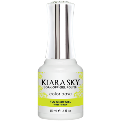 KiaraSky Gel Translucent Jelly #4009 You Glow Girl, 0.5 fl oz
