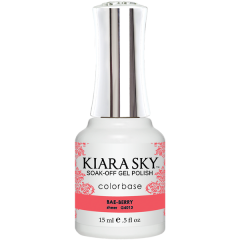 KiaraSky Gel Translucent Jelly #4013 Bae-berry, 0.5 fl oz