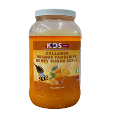 KDS Collagen Sugar Scrub Honey Tangerine 1gal