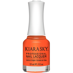KiaraSky Nail Polish Caution #444, 0.5 fl oz