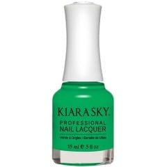 KiaraSky Nail Polish Green With Envy #448, 0.5 fl oz