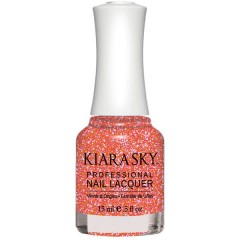 KiaraSky Nail Polish Koral Kicks #499, 0.5 fl oz