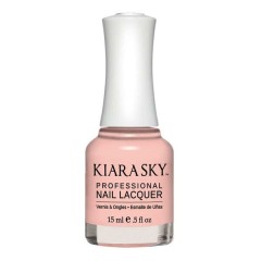 KiaraSky Nail Polish Tickled Pink #523, 0.5 fl oz