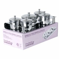 5-Piece Stainless Steel Powder & Liquid Set
