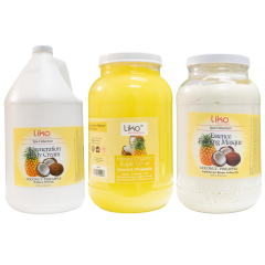 Liko Coconut Pineapple Lotion, Scrub & Masque 3pc