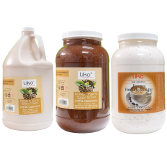 Liko Coffee Cappuccino Lotion, Scrub & Masque 3pc
