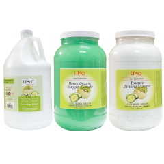 Liko Cucumber Melon Lotion, Scrub & Masque 3pc