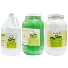 Liko Green Tea Lotion, Scrub & Masque 3pc