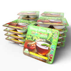 La Palm Spa Collagen 4 Step Honey Matcha Green Tea, Pedi Tray