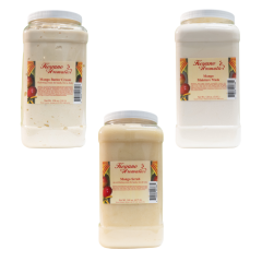 Keyano Mango 3pc Set Butter Cream, Mask, Scrub 1Gal