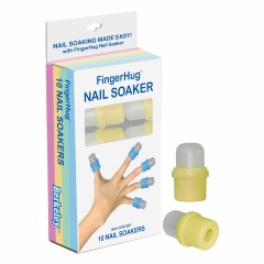 FingerHug 10-Pcs Nail Soaker Yellow