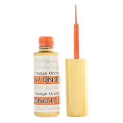 DND Nail Art Striper Platinum #47 Orange, 0.25 fl oz