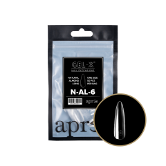 APRÉS  Natural Almond Long Size 06, Refill Tips