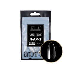 APRÉS  Natural Almond Medium Size 2, Refill Tips