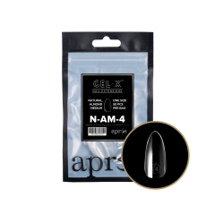 APRÉS  Natural Almond Medium Size 4, Refill Tips