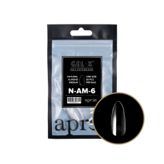 APRÉS  Natural Almond Medium Size 6, Refill Tips