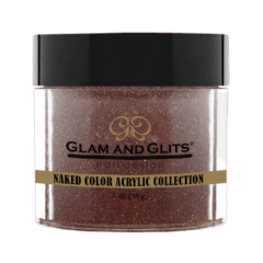 Glam and Glits Roasted Chestnut 1oz Acrylic Powder