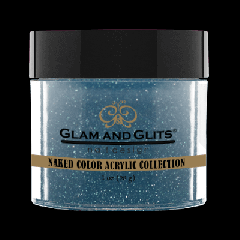 Glam and Glits Teal Me In 1oz Acrylic Powder