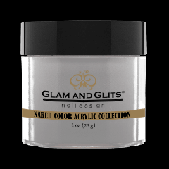 Glam and Glits Gray Gray 1oz Acrylic Powder