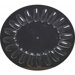 20-Tip Oval Polish Display 10 Displays Clear
