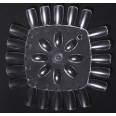 28-Tip Square Polish Display Clear