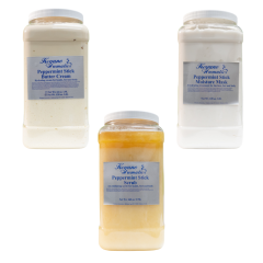 Keyano Peppermint 3pc Set Butter Cream, Mask, Scrub 1Gal