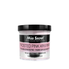 Mia Secret Cover Frosted Pink Acrylic Powder, 4oz