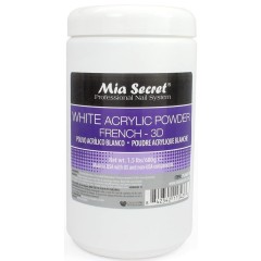Mia Secret White Acrylic Powder, 1.5 lbs