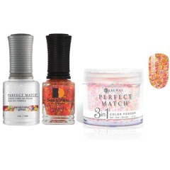 Lechat Dip, Gel, Polish Trio Neontopia #137, 3pc Bundle