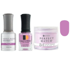 Lechat Dip, Gel, Polish Trio Lilac Lux #267, 3pc Bundle
