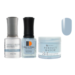 Lechat Dip, Gel, Polish Trio Morning Dew #273, 3pc Bundle