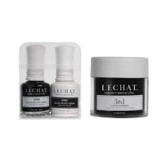 Lechat Perfect Match Pro Trio #30 Black Velvet Gown, 3pc Bundle