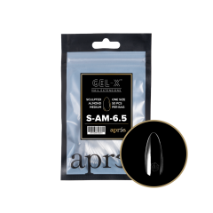APRÉS  Sculpted Almond Medium Size 6.5, Refill Tips
