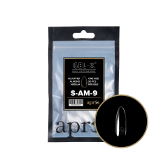 APRÉS  Sculpted Almond Medium Size 9, Refill Tips