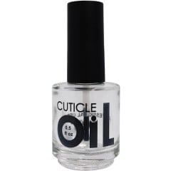 Empty Glass Bottle Printed Cuticle Oil .5oz
