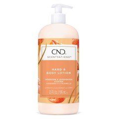 CND Tangerine & Lemongrass Scentsations Hand & Body Lotion, 33 fl oz
