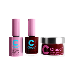 Chisel Cloud Dip, Gel & Polish #01 Florida, Trio Bundle