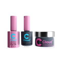 Chisel Cloud Dip, Gel & Polish #10 Florida, Trio Bundle