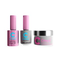 Chisel Cloud Dip, Gel & Polish #11 Florida, Trio Bundle