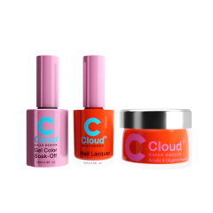 Chisel Cloud Dip, Gel & Polish #19 Florida, Trio Bundle