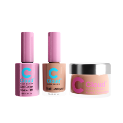 Chisel Cloud Dip, Gel & Polish #33 Florida, Trio Bundle