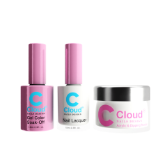 Chisel Cloud Dip, Gel & Polish #38 Florida, Trio Bundle